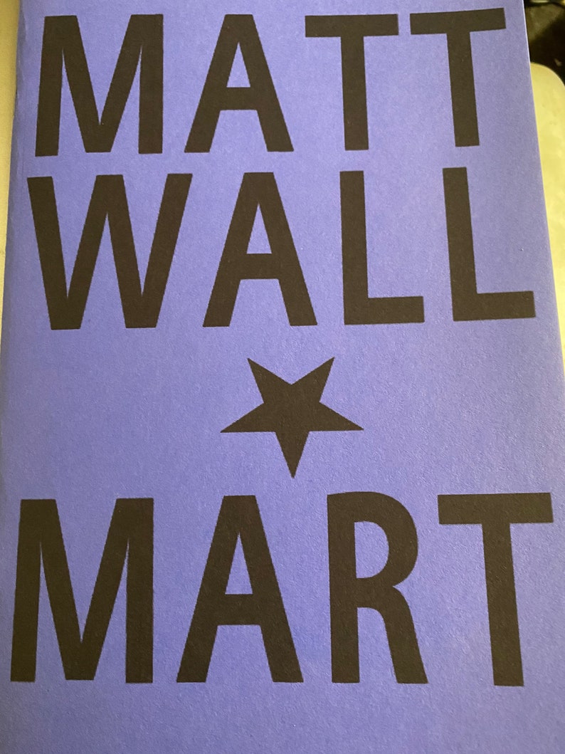 MART poetry about consumerism in America by Matt Wall image 4