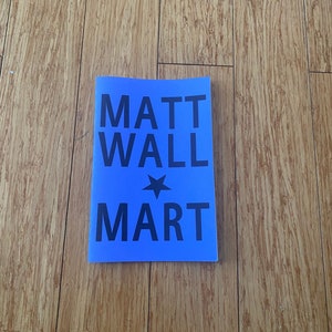 MART poetry about consumerism in America by Matt Wall image 1