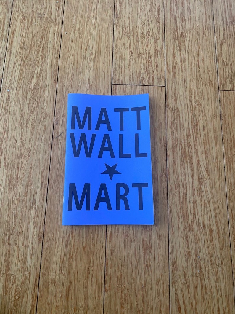 MART poetry about consumerism in America by Matt Wall image 1