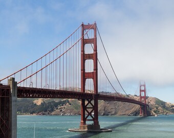 Misty Golden Gate Bridge