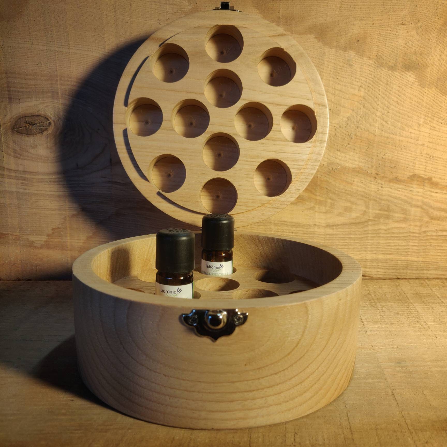Boite Pour Huiles Essentielles, Modèle Naturel