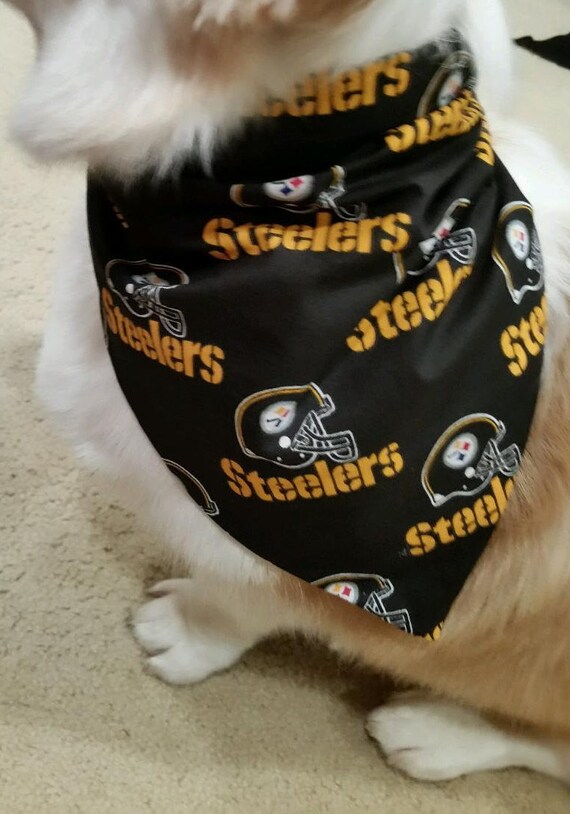 X-Large Pittsburgh Steelers Dog Bandana