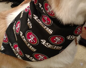 49ers dog sweater