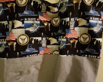 US Navy Tote Bag, Navy Beach Bag, Navy Overnight Bag, Navy Travel Bag