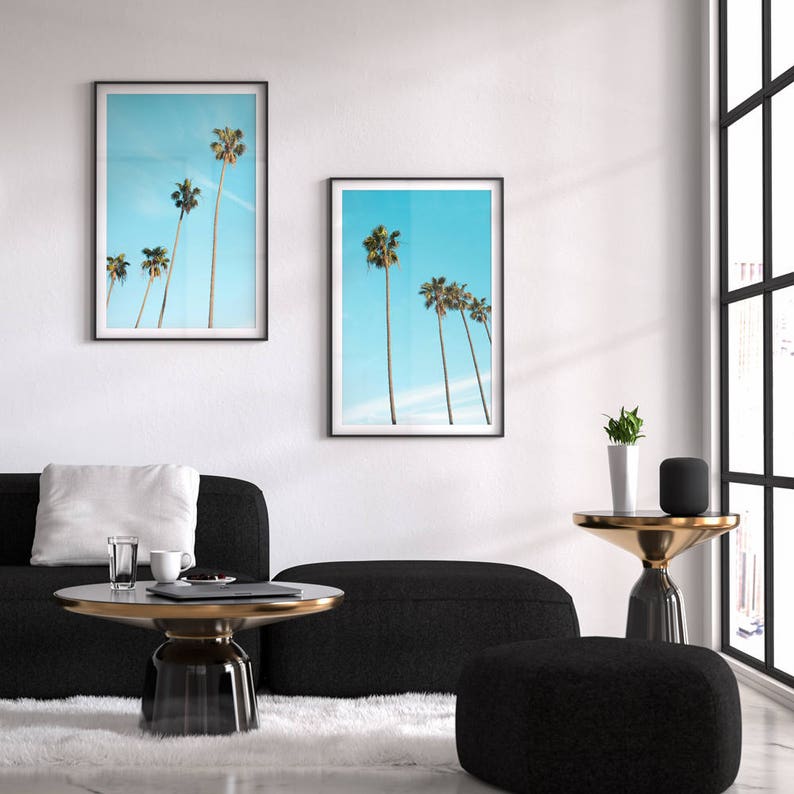 Tropical Printable Palm Tree Photo Home Wall Decor Palm Trees Wall Art Palm Trees Print Palm Trees Printable Tropical Leaf Print