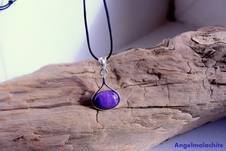 Charo\u00efte necklace women/'s accessory silver 925 gift idea emotional wounds jewelry Charo\u00efte stone woman necklace
