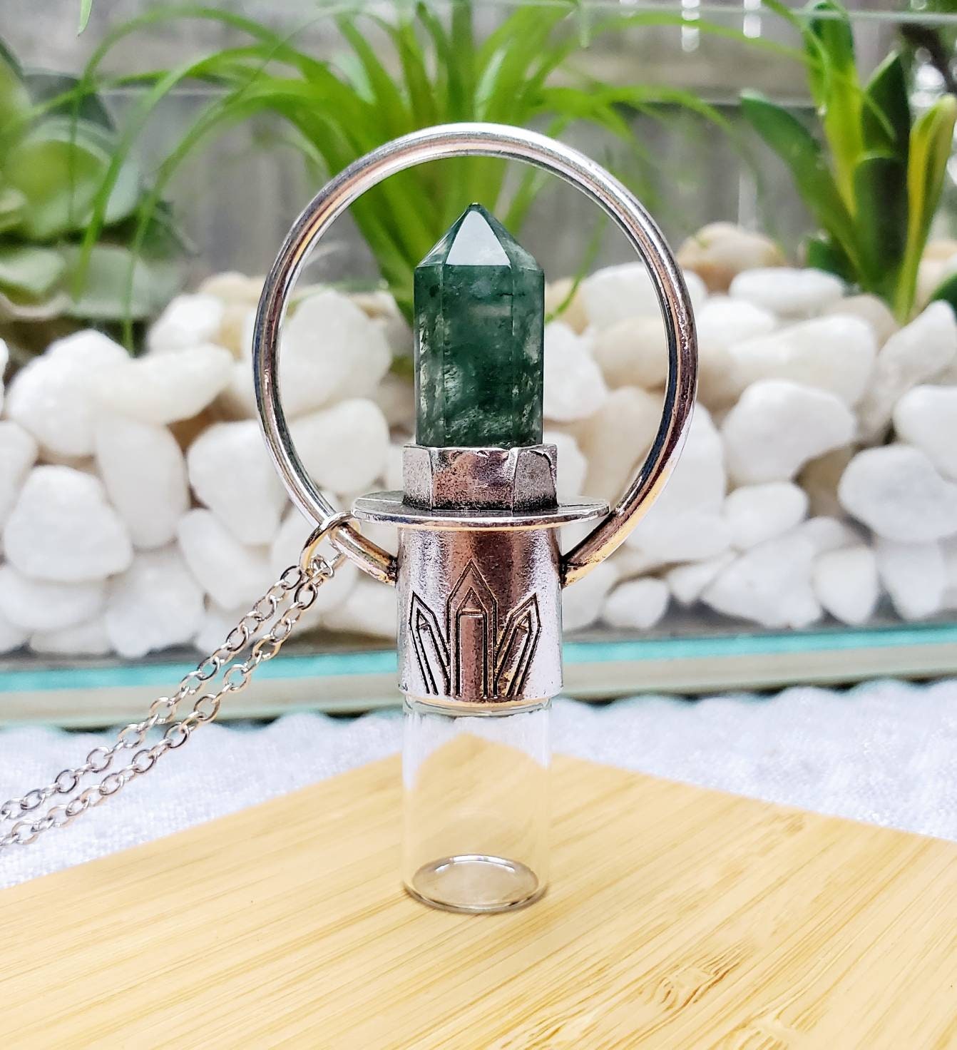 Women Men Essential Oil Diffuser Necklace Stainless Steel Aromatherapy  Pendant | eBay