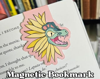 Dilophosaurus Magnetic Bookmark