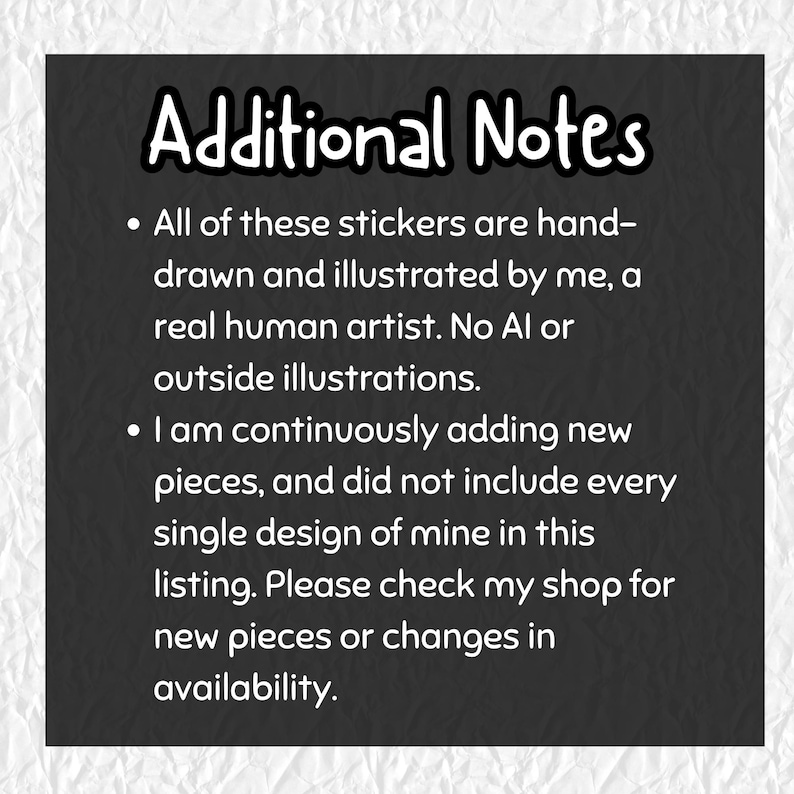 Build Your Own Sticker Pack - Etsy