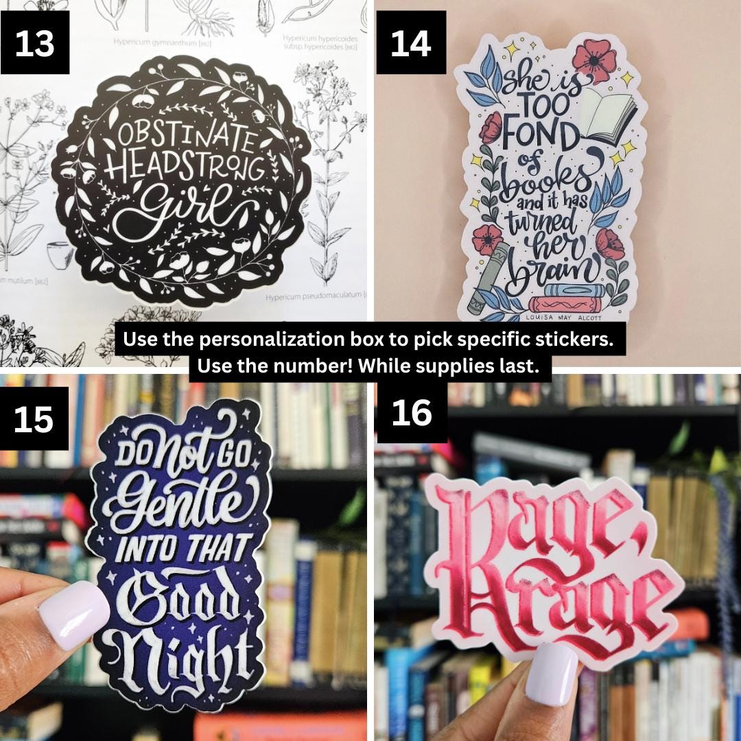 Build Your Own Sticker Pack - Etsy