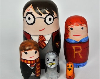 harry potter russian nesting dolls