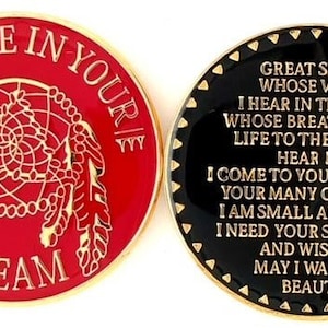 I believe in a dream medallion