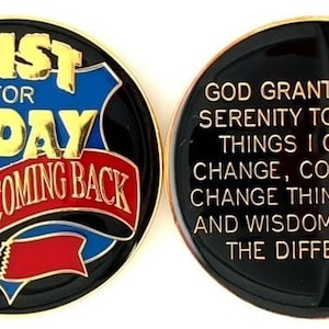 Just For Today Medallion