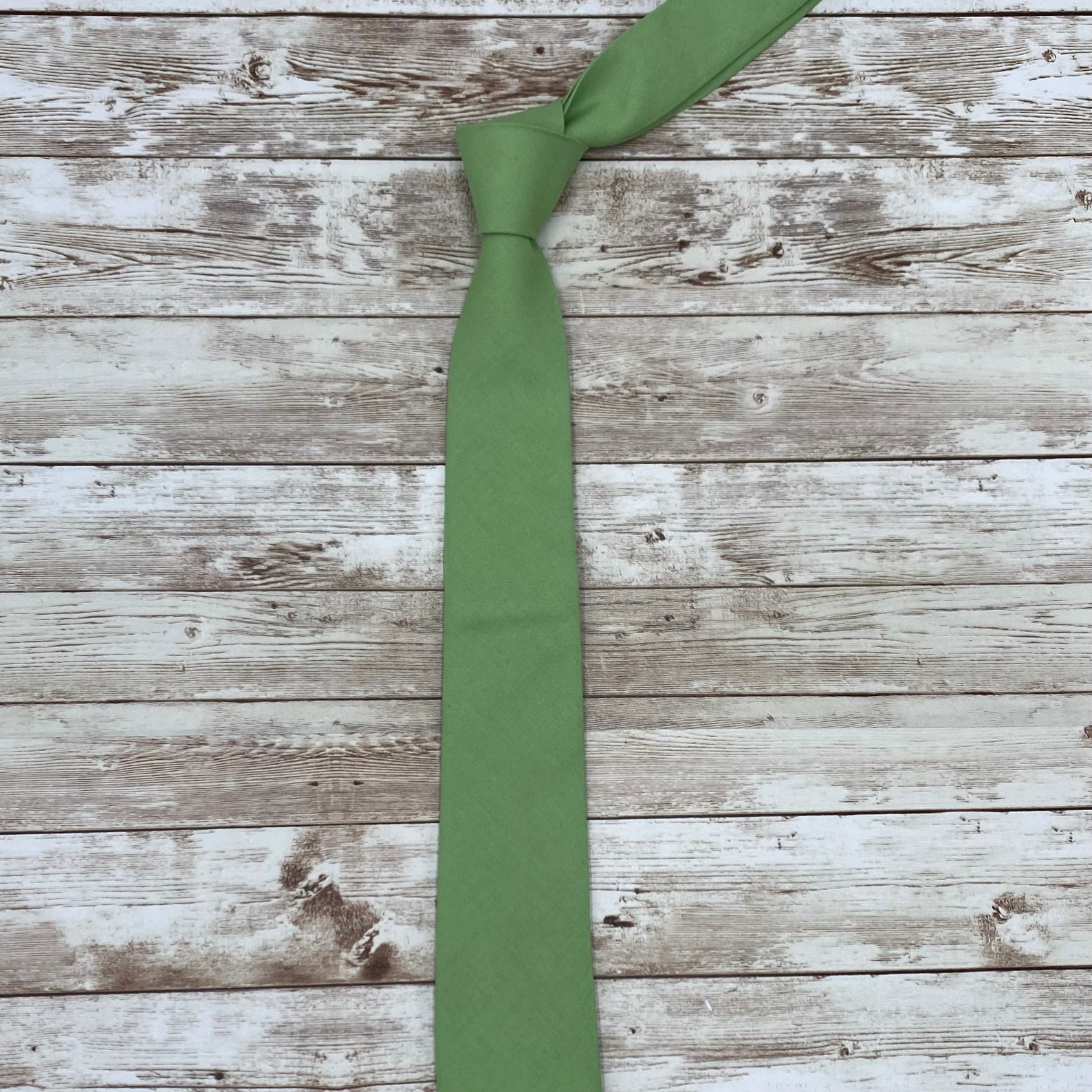 Eucalyptus green solid skinny tie green skinny tie green Etsy