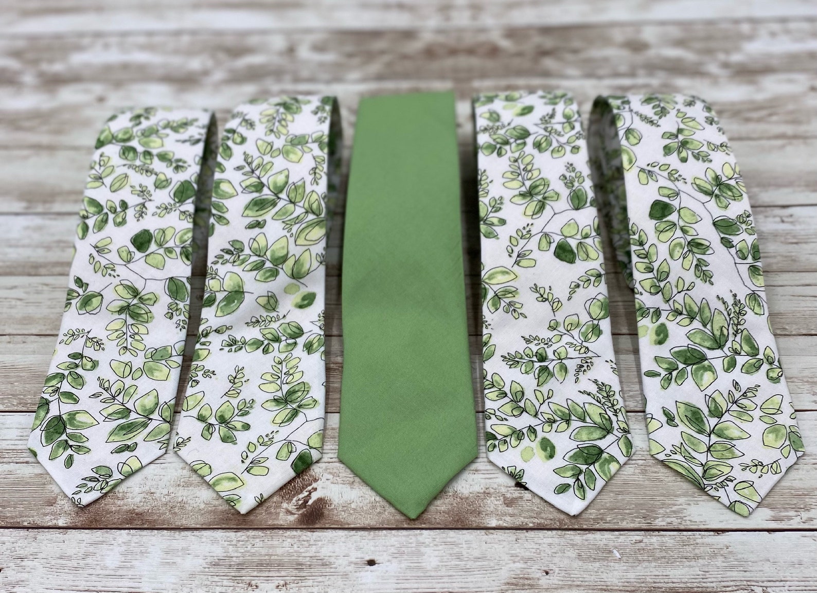 Eucalyptus green solid skinny tie green skinny tie green Etsy