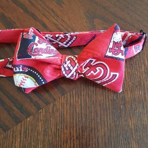 St. Louis Cardinals Bow Tie, Mens Bow Tie, Kids Bow Tie, St. Louis Cardinals, Baseball Bow Tie, Sports, Cardinals Bow Tie, St. Louis