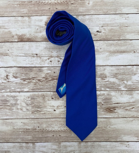 mens royal blue tie