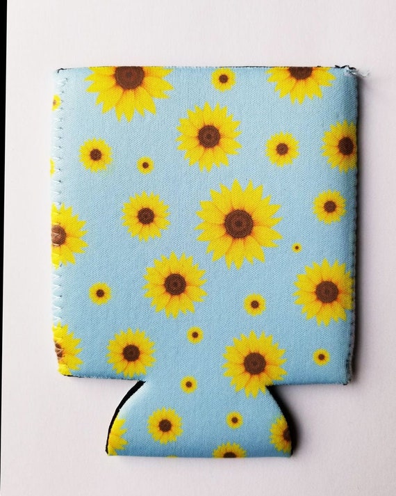 sunflower koozie