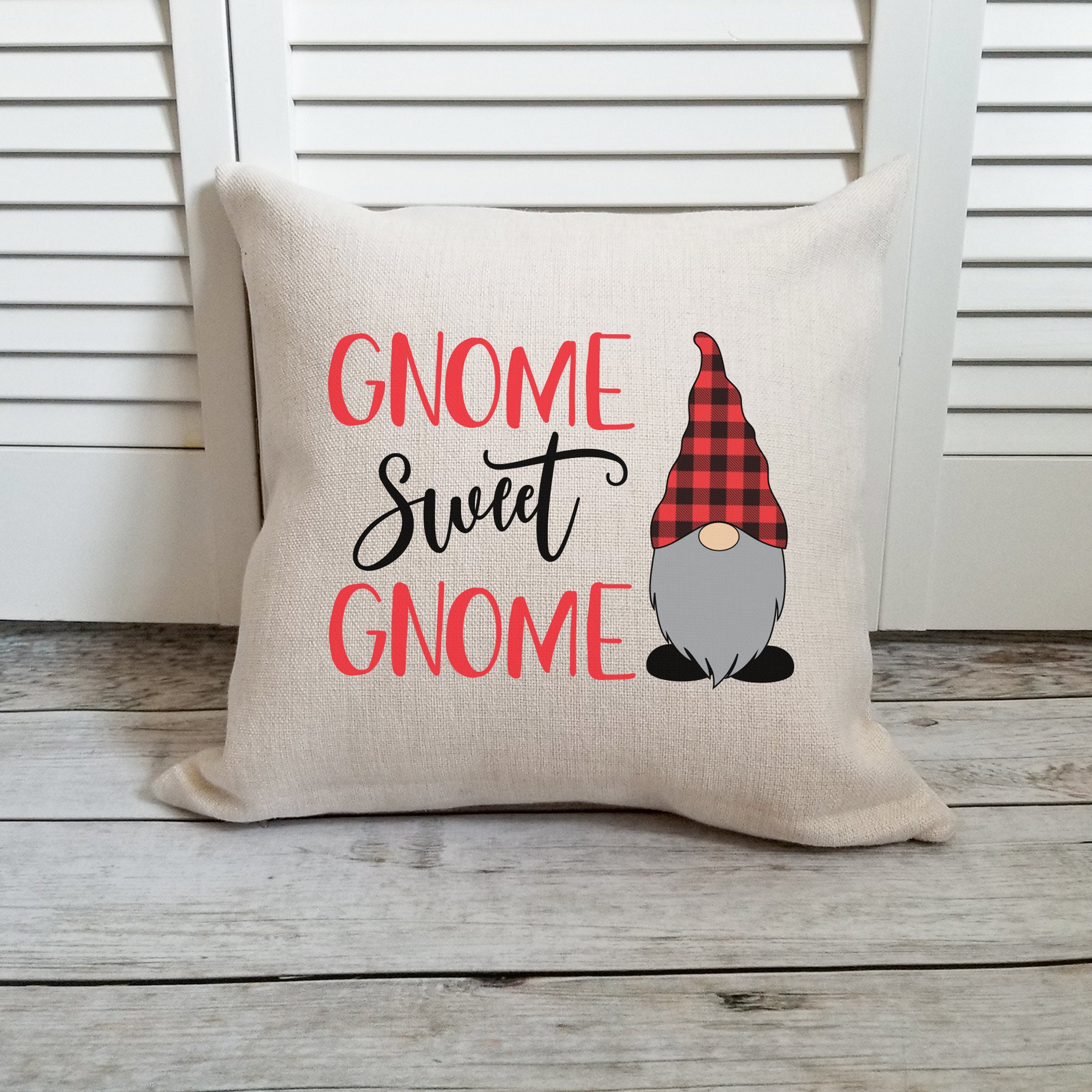 gnome pillow covers