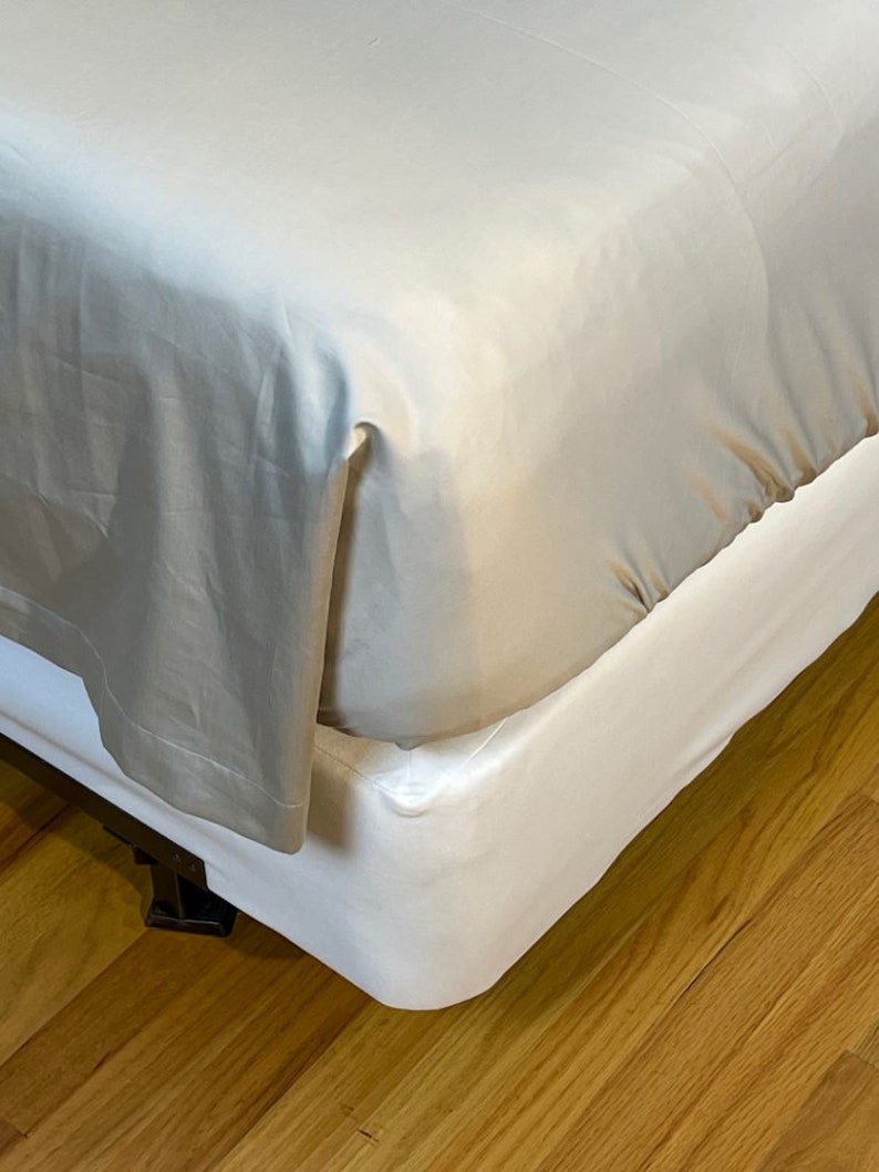 Effortless Bedding Patented Standard Size Semifitted Top Sheet Only 100 Certified Egyptian