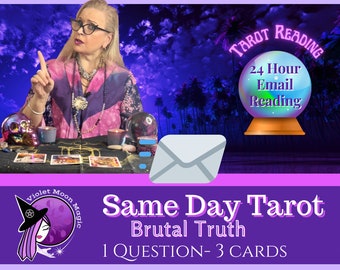 SAME DAY TAROT Reading | Same Day One Question Tarot Reading | Intuitive Love Career Money Psychic Reading