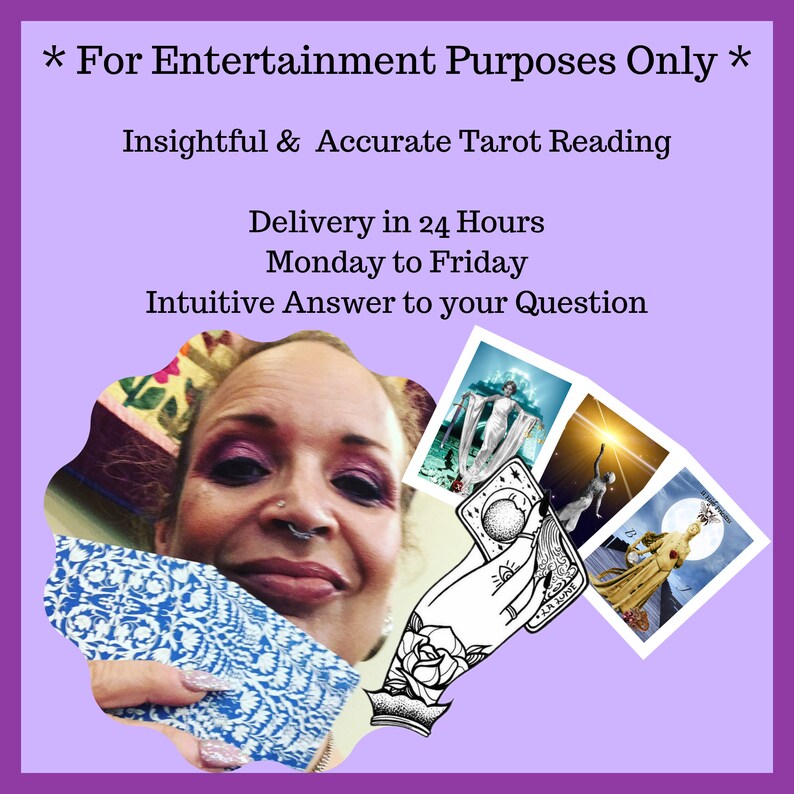SAME DAY TAROT Reading Same Day One Question Tarot Reading Intuitive Love Career Money Psychic Reading image 8