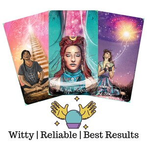 SAME DAY TAROT Reading Same Day One Question Tarot Reading Intuitive Love Career Money Psychic Reading image 5
