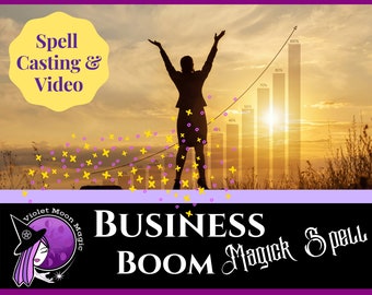 BUSINESS SUCCESS SPELL | Powerful Business Boom Deluxe Magic Spell | Strong Money Magic |