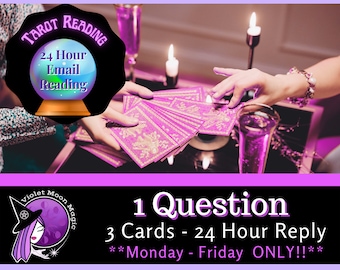 SAME DAY TAROT Reading | Same Day One Question Tarot Reading | Intuitive Love Career Money Psychic Reading