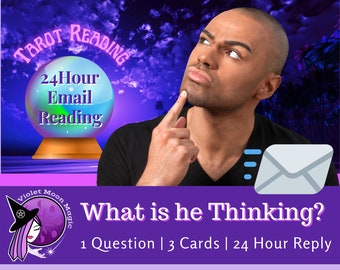 What is He Thinking? | SAME DAY TAROT Reading | Same Day One Question Tarot Reading | Intuitive Love Career Money Psychic Reading