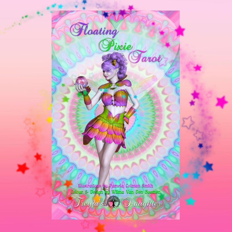 INDIE TAROT CARDS Deck Made to Order Floating Pixie Tarot Rider Waite Smith image 10