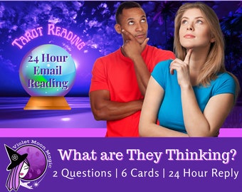 WHAT are THEY THINKING? | Same Day Psychic Love Reading | Same Day Two Question Tarot Reading | Intuitive Love Reading