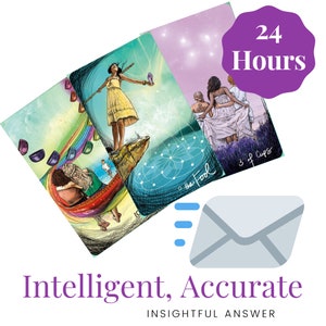 SAME DAY TAROT Reading Same Day One Question Tarot Reading Intuitive Love Career Money Psychic Reading image 7