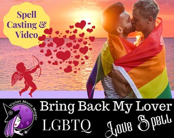 LGBTQ BRING Ex BACK Spell | Powerful Gay Love Magic | Black Sex Magic