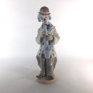 Lladro Sad Sax Clown - Etsy