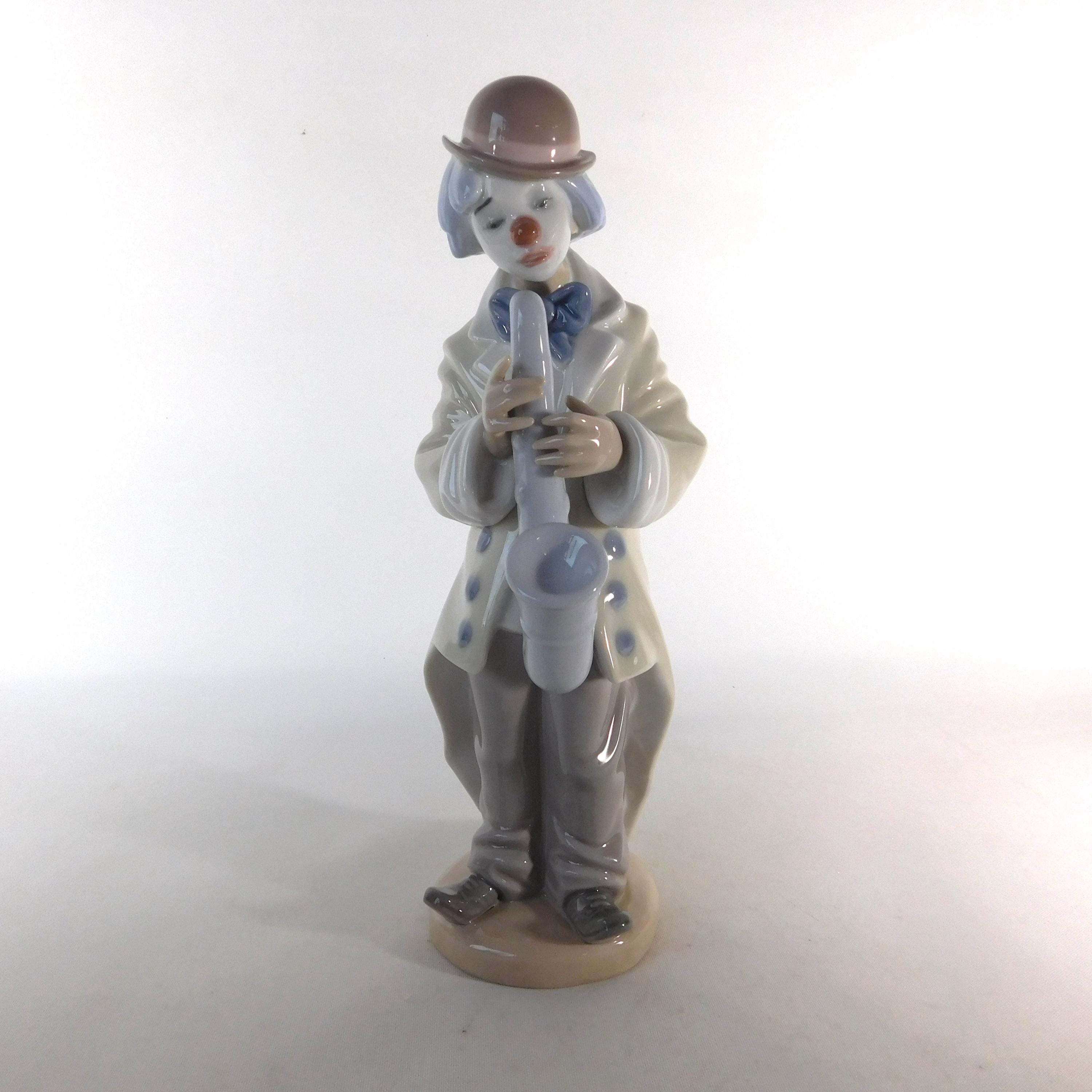 Lladro Sad Sax Clown - Etsy