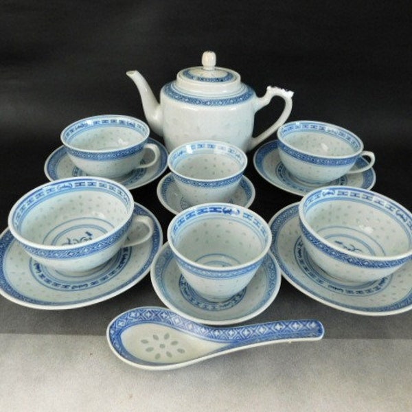 Chinese Tea Set Pattern Chinese Tea Set - Etsy