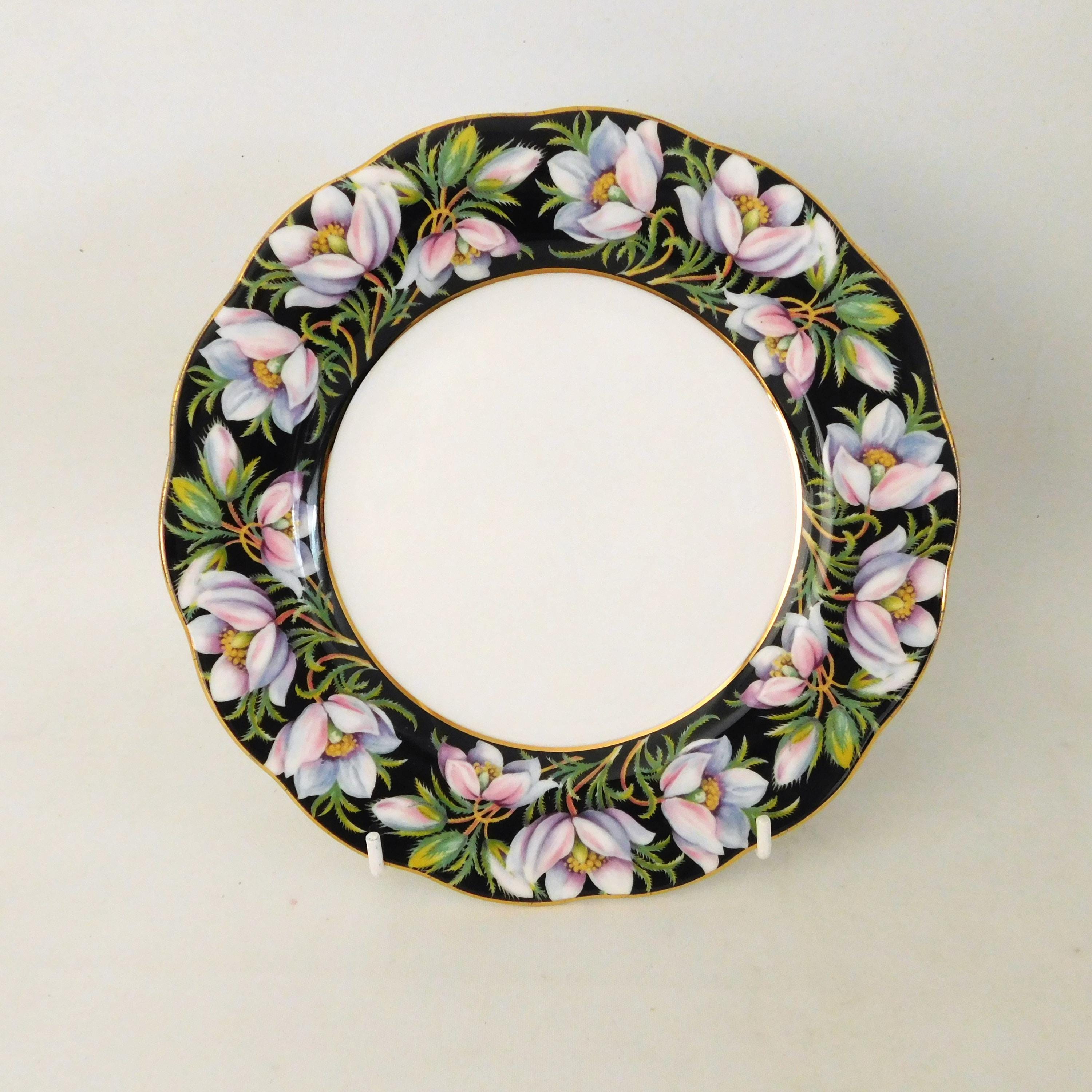 Vintage Royal Albert Provincial Flowers Prairie Crocus Trio - 3 