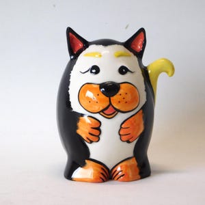 Rare Lorna Bailey Cat Figurine Hand Painted - Signed
