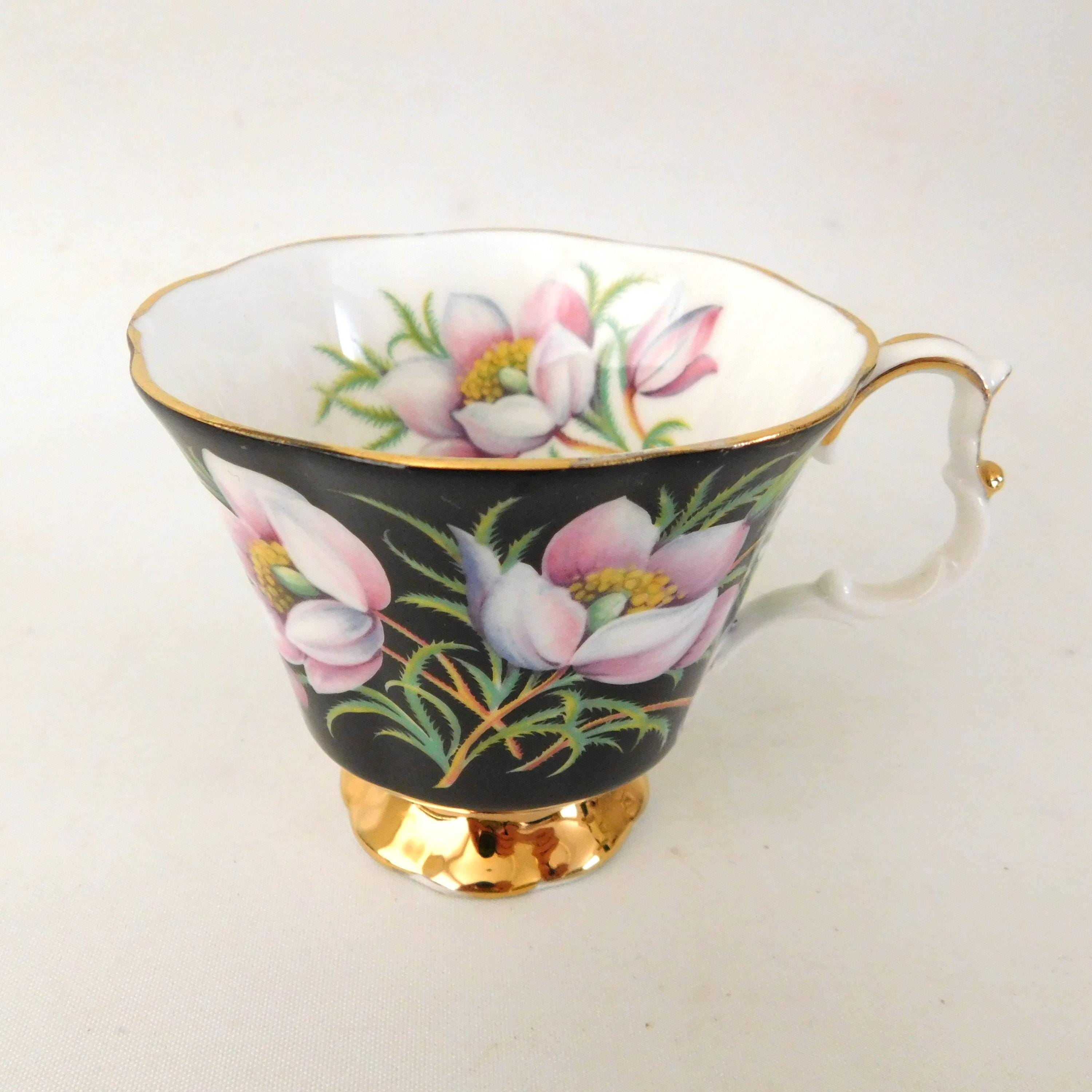 Vintage Royal Albert Provincial Flowers Prairie Crocus Trio - 3 