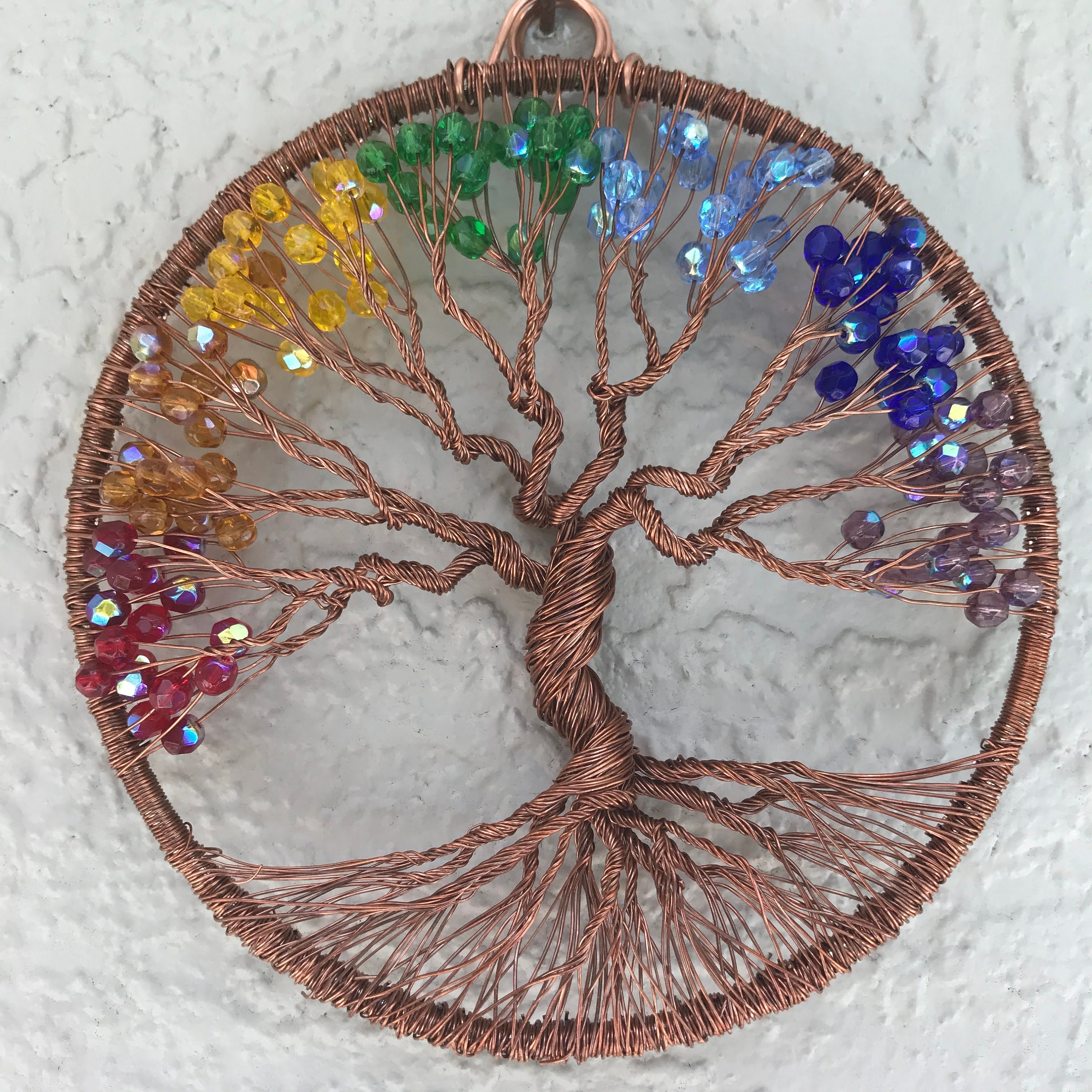 YATOJUZI Opal Kristall Baum - Baum Des Lebens Mit Natürlichen Kristallen