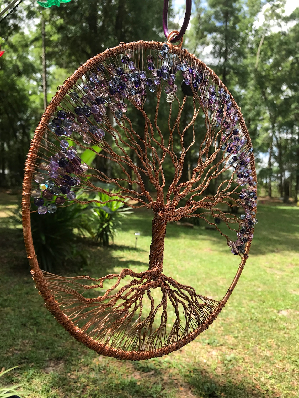 11 Inch / Handmade / Copper Wire / Tree of Life / One of a Etsy