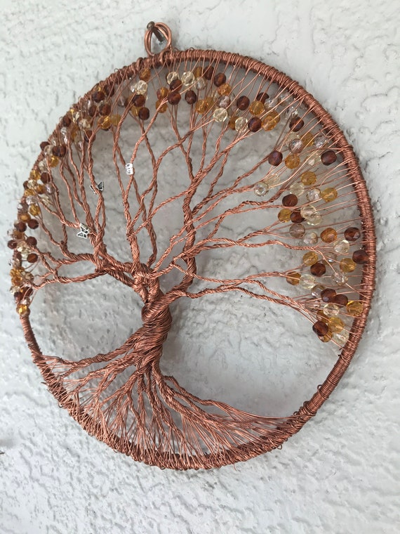 Copper wire tree of life deals