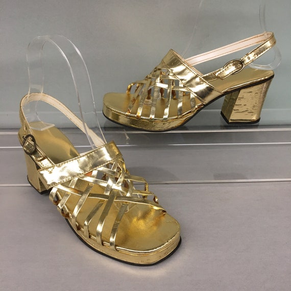 70s chunky heels