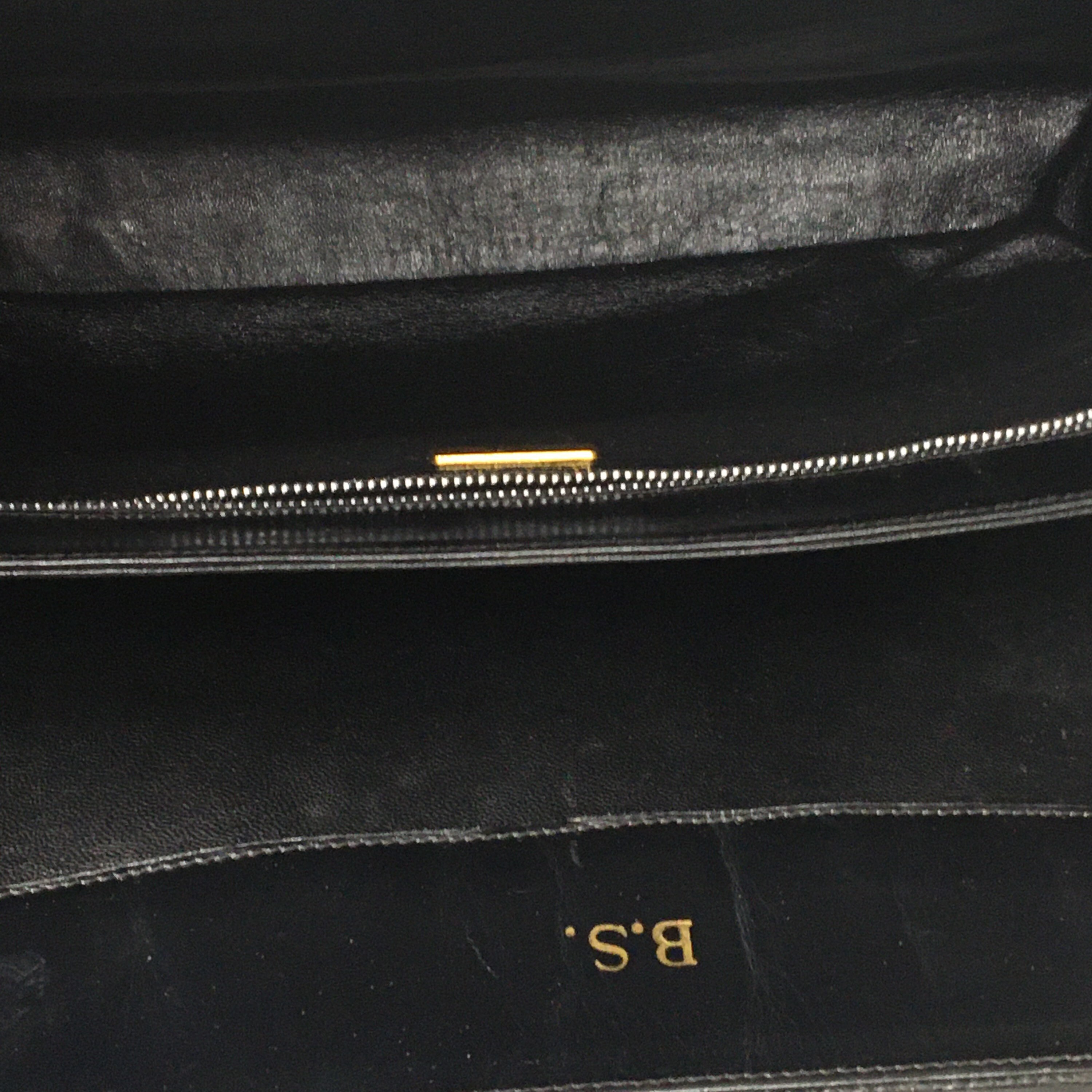 Frances Ombré Lizard Embossed Leather Top Handle Bag