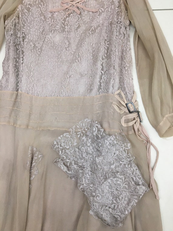 Brilliant Silver Silk Chiffon