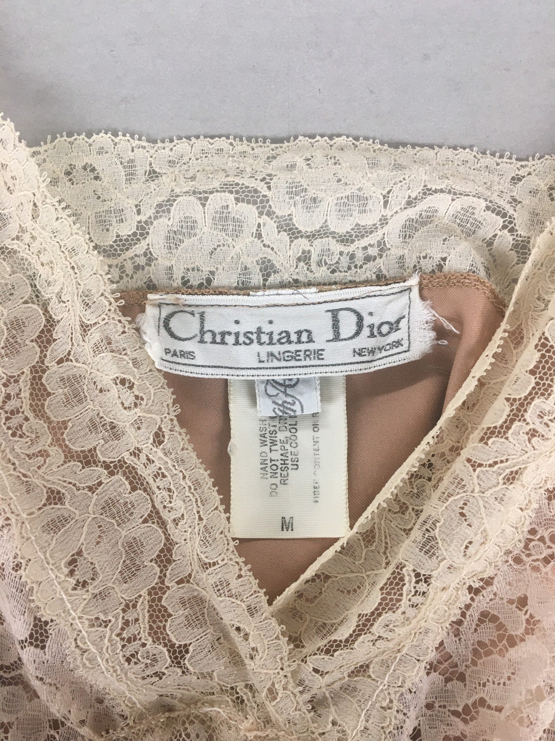1980s S/M Christian Dior Copper Satin Nightgown Lace Cups | Etsy