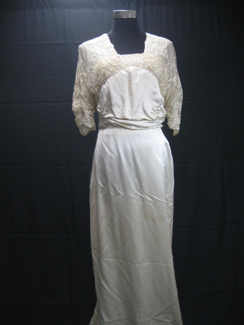 1915 Wedding Dress Etsy