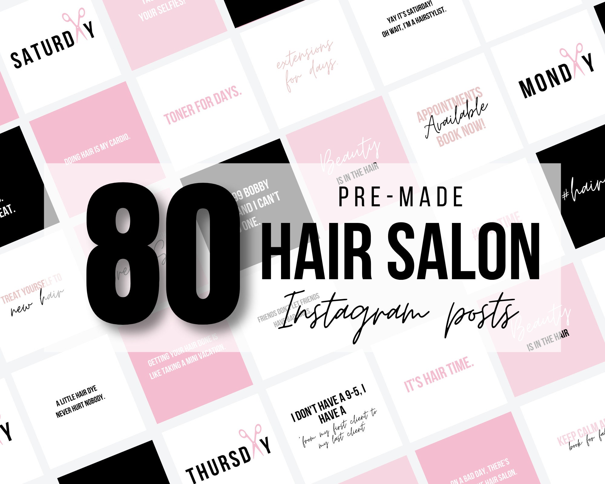 80 Hair Salon Instagram Quotes Posts for Hair Stylists - Etsy 80 Hair Salon Instagram Quotes Posts for Hair Stylists - Etsy