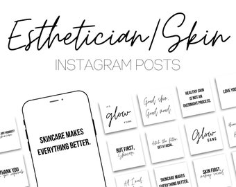 25 publicaciones de Instagram de esteticistas